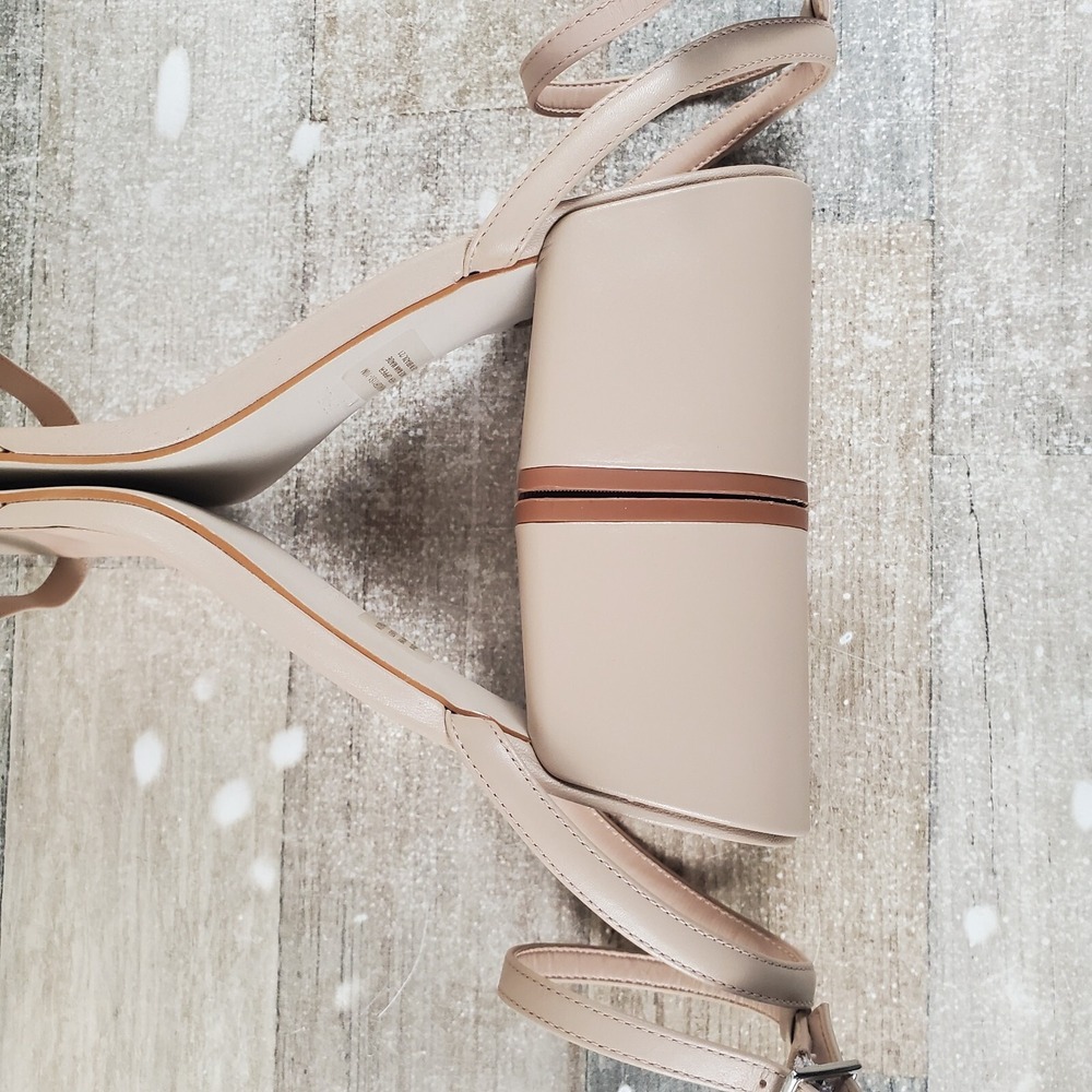 Steve Madden Audrina Womens Sandals Sz 10 M Natural Leather Adjustable Strap - Picture 8 of 12